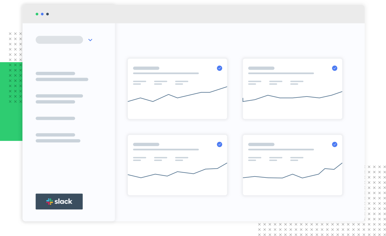 abstract drawing of business charts